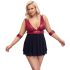 Cottelli Bondage Talla Grande - babydoll (rojo)