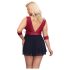 Cottelli Bondage Talla Grande - babydoll (rojo)