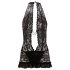 Cottelli - Mini de encaje con cuello (negro)