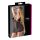 Cottelli Talla Grande - camisón transparente de encaje (negro) - 3XL