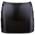 Cottelli - Minifalda ajustable brillante (negro) - L