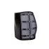 Cottelli - minifalda vinilo con hebilla - negro - XL