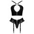 Black Level - Conjunto de Tirantes Cruzados (Negro)
