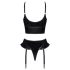 Black Level - Conjunto de Tirantes Cruzados (Negro)
