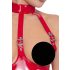Body abierto con cuello rojo Black Level - L