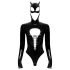 Cuerpo Batwoman negro de terciopelo - XL