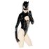 Cuerpo Batwoman negro de terciopelo - XL