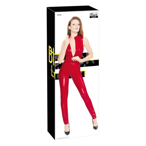 Black Level - mono sin mangas con cremallera (rojo)
