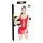 Black Level - vestido mini de vinilo con cordones - rojo