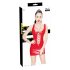 Black Level - minivestido de laca con cordones (rojo) - L