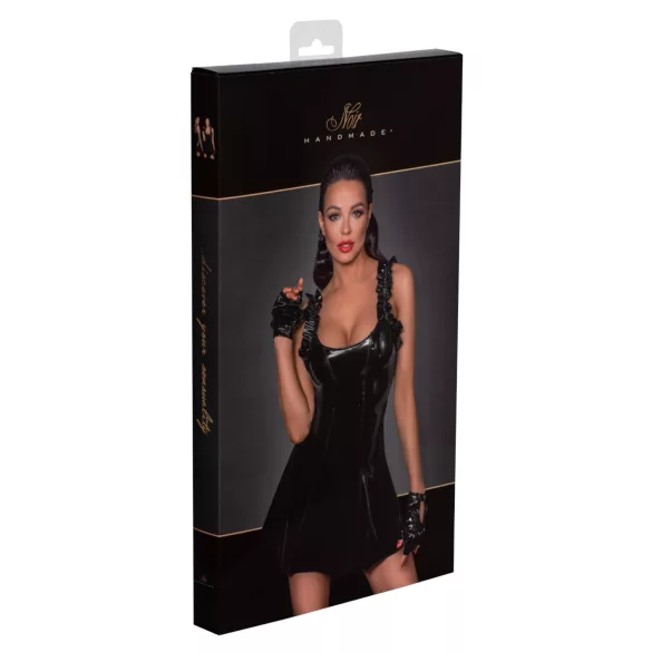 Noir - minivestido con volante (negro) - L