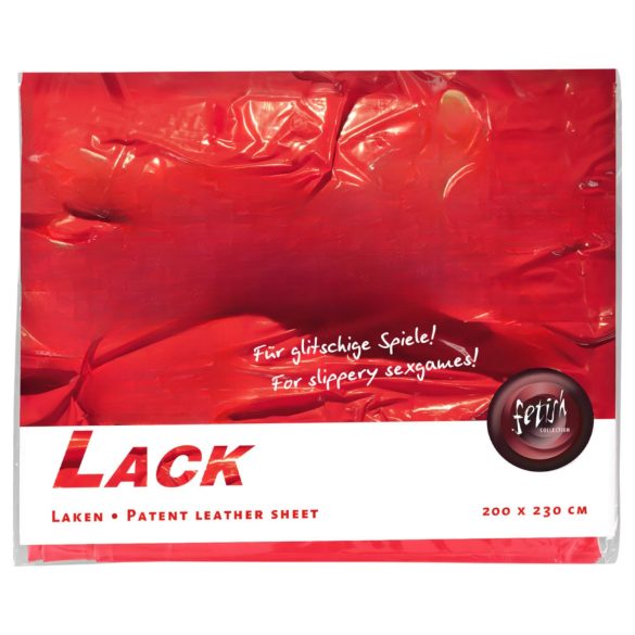 Sábanas de laca - 200x220cm (rojo)