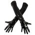 Black Level - guantes de laca brillantes (negro) - XL