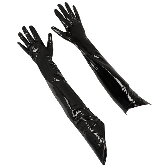 Black Level - guantes largos de vinilo - negro