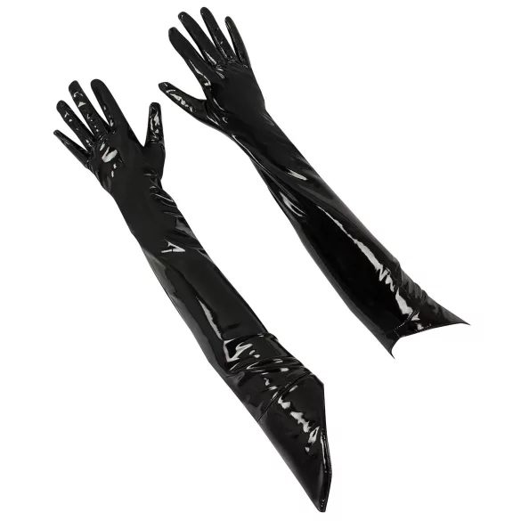 Black Level - guantes largos de vinilo - negro - M