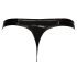 Black Level - tanga clásico de laca para hombre (negro) - M