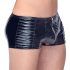 Black Level - short con cremallera para hombre (negro)