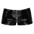 Black Level - short con cremallera para hombre (negro)