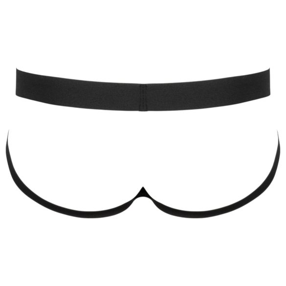 Black Level - suspensorio con cremallera - piel sintética negra