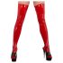 LATEX - medias rojas para mujer - S/M