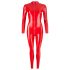 LATEX - mono rojo de manga larga para mujer - S