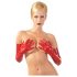 LATEX - guantes largos unisex (rojo) - M
