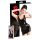MINIVESTIDO SIN MANGAS DE LÁTEX (NEGRO) - XL