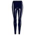 LATEX - leggings con cremallera (negro) - L