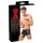 LATEX - bóxer + funda para el pene (negro) - L/XL