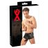 LATEX - bóxer + funda para el pene (negro) - L/XL