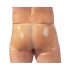 LÁTEX - bóxer con funda para pene (natural)