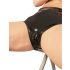 LÁTEX - bragas femeninas con preservativo (negro) - L