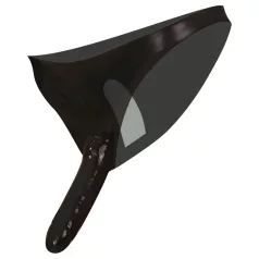   Late X braga negra con consolador interno y externo (tallas S-L)