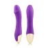 Vibrador realista recargable e impermeable (lila)