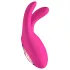 Mrow - vibrador estimulador de clítoris recargable 3 ramas silicona rosa