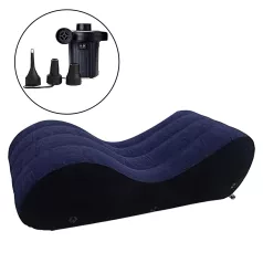 Desirel Magic Pillow - Sofá sexual inflable - grande (azul)