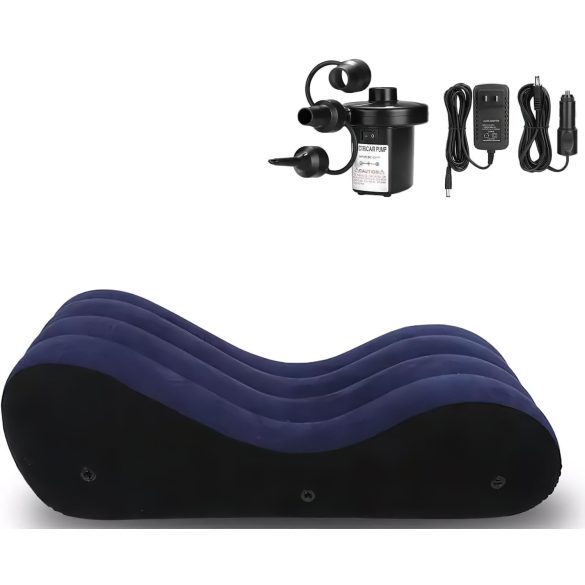 Magic Pillow - Sofá sexual inflable grande azul
