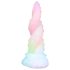 Dildo Kraken OgazR - tentáculo retorcido 18 cm (arcoíris)