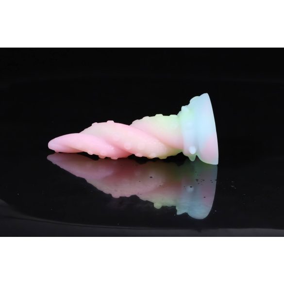 OgazR Kraken - consolador tentáculo texturizado - silicona arcoíris - 18 cm
