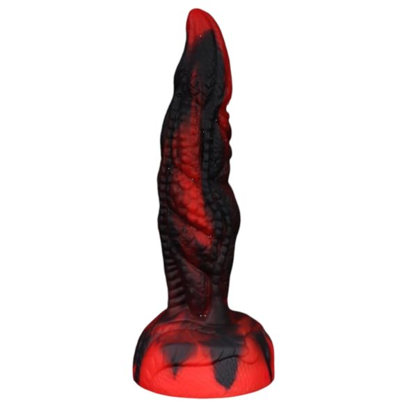 OgazR Hell Dong - Consolador Estriado 20 cm (rojo)