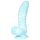Serpiente Marina OgazR - Dildo estriado 17 cm (azul-blanco)