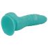 Serpiente Marina OgazR - Dildo estriado 17 cm (azul-blanco)