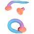 OgazR XXL Anguila - Dildo Anal Fosforescente - 47 cm (rosa)