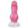 Animalorny Buldog - dildo pene de perro - 17cm (rosa)