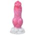 Animalorny Buldog - dildo pene de perro - 17cm (rosa)