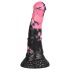 Bad Horse - dildo pene de caballo silicona - 18cm (negro-rosa)
