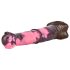 Bad Horse - dildo de pene de caballo de silicona - 24 cm (marrón-rosa)