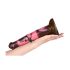 Bad Horse - dildo de pene de caballo de silicona - 24 cm (marrón-rosa)