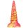 Dildo unicornio metálico silicona - 17cm (rosa-dorado)