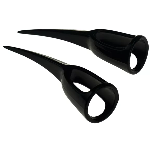 Kink Gear - garras para dedos - fetiche - metal negro